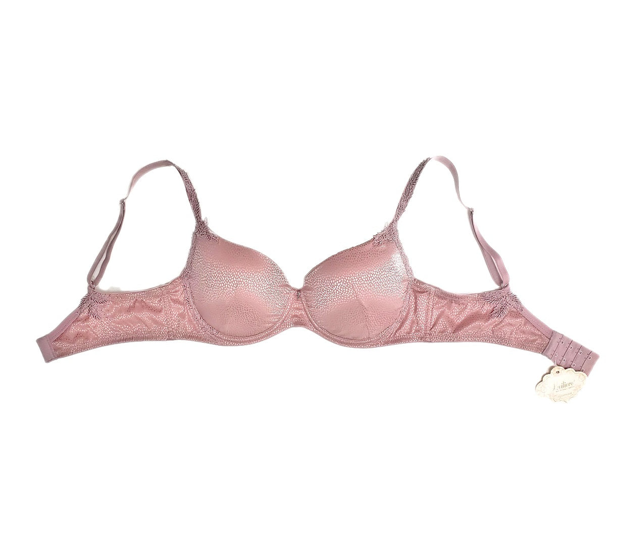 Treat yourself to sophisticated luxury with this Molded Smooth Satiny Cup Bra from Leilieve's KissMe line.