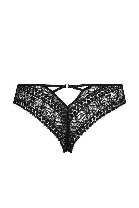 Picture of Atelier Seduction Lace Thong, showing the bak
