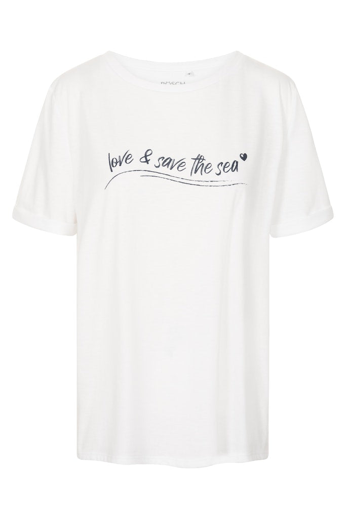 Be Happy Jersey Cotton Loose T-Shirt front picture