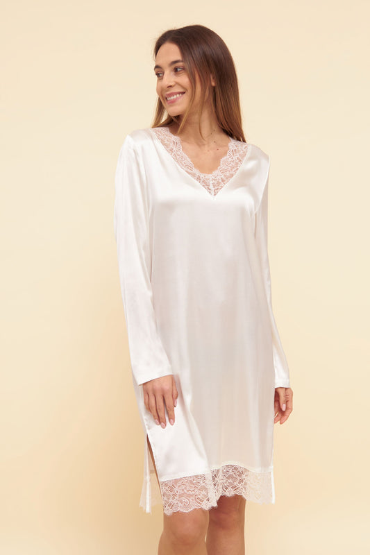 Organic Silk Elegant Nightdress