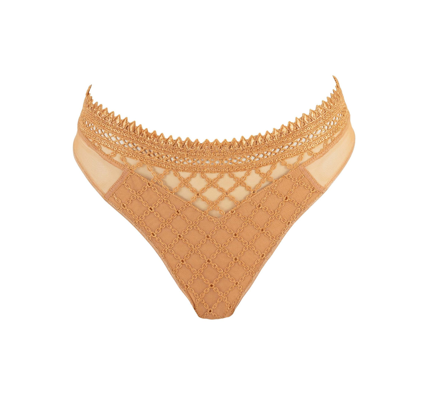 Elegant embroidery brief from the Paco line by Louisa Bracq from France at Di Moda Lingerie Toronto.